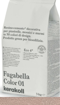 Смеси и затирки Fugabella Color затирка для швов 37 3кг Kerakoll
