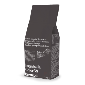Смеси и затирки Fugabella Color затирка для швов 38 3кг Kerakoll