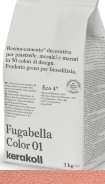 Смеси и затирки Fugabella Color затирка для швов 40 3кг Kerakoll