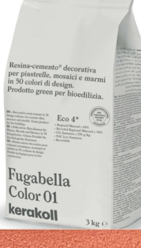 Смеси и затирки Fugabella Color затирка для швов 41 3кг Kerakoll