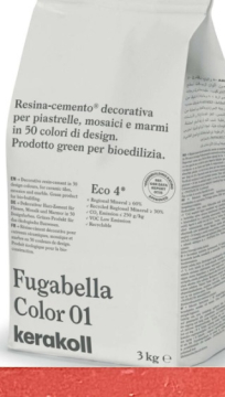 Смеси и затирки Fugabella Color затирка для швов 42 3кг Kerakoll