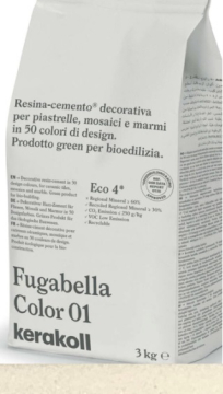Смеси и затирки Fugabella Color затирка для швов 43 3кг Kerakoll