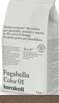 Смеси и затирки Fugabella Color затирка для швов 47 3кг Kerakoll