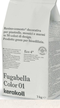 Смеси и затирки Fugabella Color затирка для швов 48 3кг Kerakoll