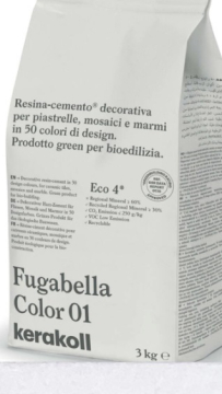Смеси и затирки Fugabella Color затирка для швов 49 3кг Kerakoll