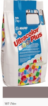 Смеси и затирки ULTRACOLOR PLUS 187 Лён (2 кг) Mapei
