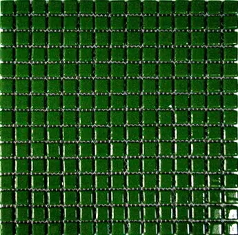 SP20-1030 Мозаика Моноколор темно-зеленый матовый 31.5x31.5 Keramissimo