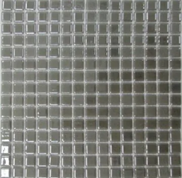 SP25-2006 Мозаика Моноколор серебристый перламутровый 31.5x31.5 Keramissimo