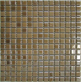 SP25-2032 Мозаика Моноколор светло-бежевый перламутровый 31.5x31.5 Keramissimo