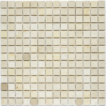 StarMosaic JMST033 Мозаика Crema Marfil Polished 30.5X30.5 StarMosaic