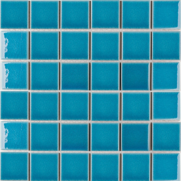 StarMosaic LWWB80082 Мозаика Crackle Light Blue Glossy 4.8x4.8 30.6х30.6х6 StarMosaic