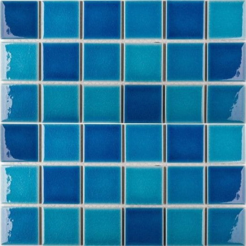 StarMosaic LWWB84555 Мозаика Crackle Blue Mixed Glossy 4.8x4.8 30.6х30.6х6 StarMosaic