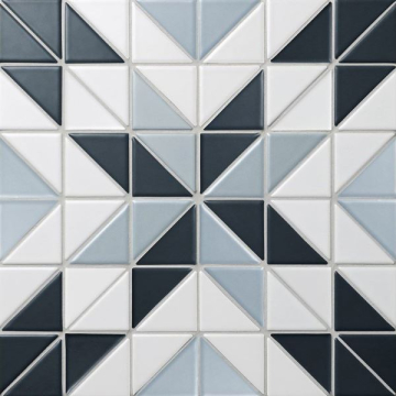 StarMosaic Мозаика Albion Star Blue 27.5х27.5 StarMosaic