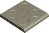 Ступени 1001B0RGRP BR10 REL PALE GREY GRP 10x10 Winckelmans