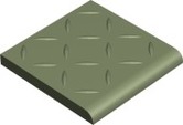 Ступени 1001B0RVEP BR10 REL PALE GREEN VEP 10x10 Winckelmans