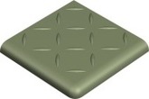 Ступени 1002B0RVEP 2BR RELIEF PALE GREEN VEP 10x10 Winckelmans