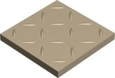 Ступени 100CA0R10ONT cx.10 RELIEF R10 ONTARIO ONT 10x10 Winckelmans