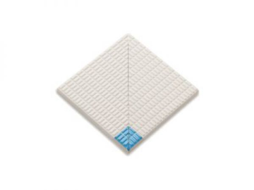 Ступени 21211 IK Внутренний угол плитки с буртиком Light Blue-Unglazed 12,5х12,5 Serapool
