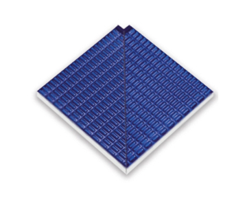 Ступени 21227 IK Petit Carre Внутренний угол плитки с буртиком Cobalt 12x12 Serapool