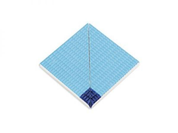 Ступени 21271 IK Внутренний угол плитки с буртиком Cobalt-Light Blue 12,5х12,5 Serapool