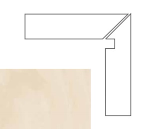 Ступени 240624 MARBLE BATTISCALA BEIGE SX LAP 8x117.2 Versace (Gardenia Orchidea)