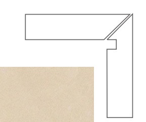 Ступени 240634 MARBLE BATTISCALA BEIGE DX LAP 8x117.2 Versace (Gardenia Orchidea)