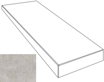 Ступени 261242 GREEK GRADONE ANGOLARE DX GRIGIO 4x32x80 Versace (Gardenia Orchidea)