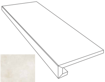 Ступени 262640 GRADONE ONICE BIANCO 4x32x78 Versace (Gardenia Orchidea)