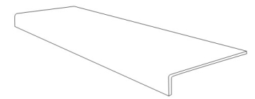 Ступени 50181 ELEM.ELLE GRIGIO 100x4x32 Gardenia Orchidea (Versace)