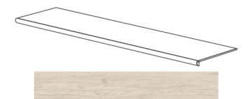 Ступени 52100 Just GRADONE SBIANCATO 120x4x32 Gardenia Orchidea (Versace)