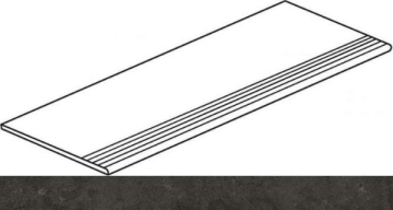 Ступени 610140000156 Voyager Black Gradino 30x60 Italon