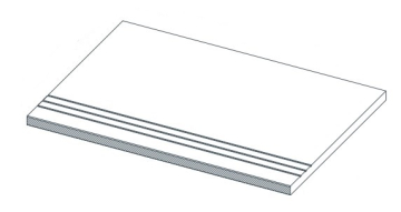 Ступени 620040000122 Drift Grey Gradino Lineare 30x60 Atlas Concorde Russia