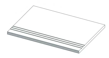 Ступени 620040000129 Rinascente Clay Gradino Lineare LASTRA 20mm 30x60 Atlas Concorde Russia