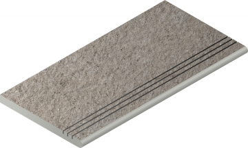 Ступени 620040000155 Grey Gradino Round Grip 30x60 Italon
