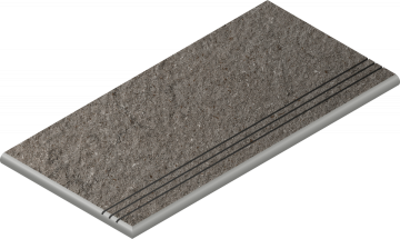 Ступени 620040000160 Fume Gradino Round Grip Sx 30x60 Italon