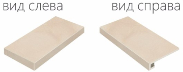 Ступени 620070000636 Charme Evo Onyx Scalino Angolare Sinistro 33x60 Italon