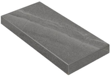Ступени 620070000645 Contempora Carbon Scalino Angolare Destro 33x60 Italon