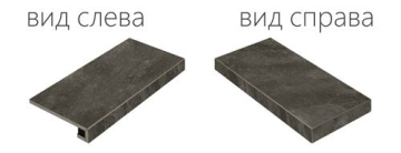 Ступени 620070000741 Climb Graphite Scalino Angolare Destro 33x60 Italon
