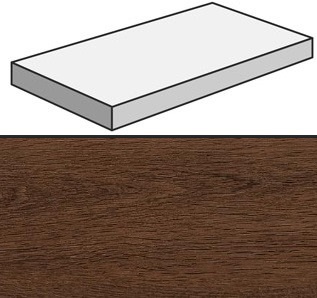 Ступени 620070000876 Oak Reserve Dark Brown Scalino Angolare Dx 33x120 Atlas Concorde Russia