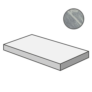 Ступени 620070000990 Charme Extra Atlantic Scalino Angolare Sx 33x60 Italon