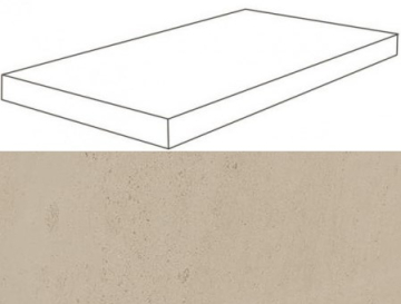 Ступени 620070001090 Sand Scalino Angolare DX Lap 33x120 Atlas Concorde Russia