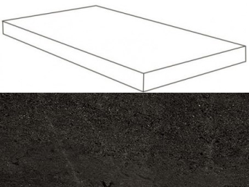 Ступени 620070001128 Dark Scalino Angolare SX Lap 33x60 Atlas Concorde Russia