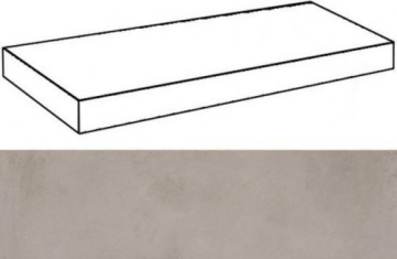 Ступени 620070001264 Millenium Iron угловая левая 33x60 Italon