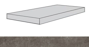 Ступени 620070001393 Drift Grey Scal.80 Ang.Dx/Дрифт Грей Ступ.80 Угл.Пр 33x80 Atlas Concorde Russia