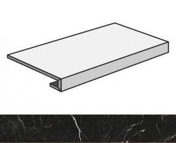 Ступени 620070001754 Allure Imperial Black Scalino Frontale/Аллюр Империал Блэк 33X160 Atlas Concorde Russia