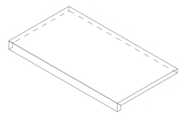 Ступени 620070001826 Drift White Scalino Sp 33x60 Atlas Concorde Russia