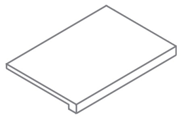 Ступени 620070002194 Metropolis Calacatta Gold Scalino Frontale Nat 33x160 Italon