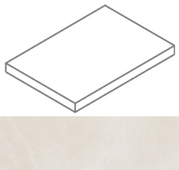 Ступени 620070002319 Continuum Polar Scalino Angolare SX 33x60 Italon