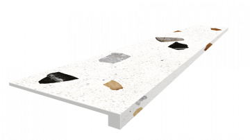 Ступени 620070002369 Palladio White Scalino Front 33x120 ColiseumGres
