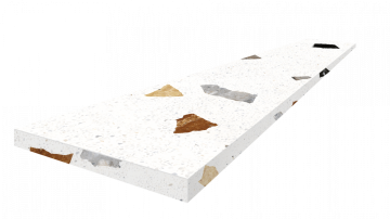 Ступени 620070002373 Palladio White Scalino Ang.Sx 33x120 ColiseumGres
